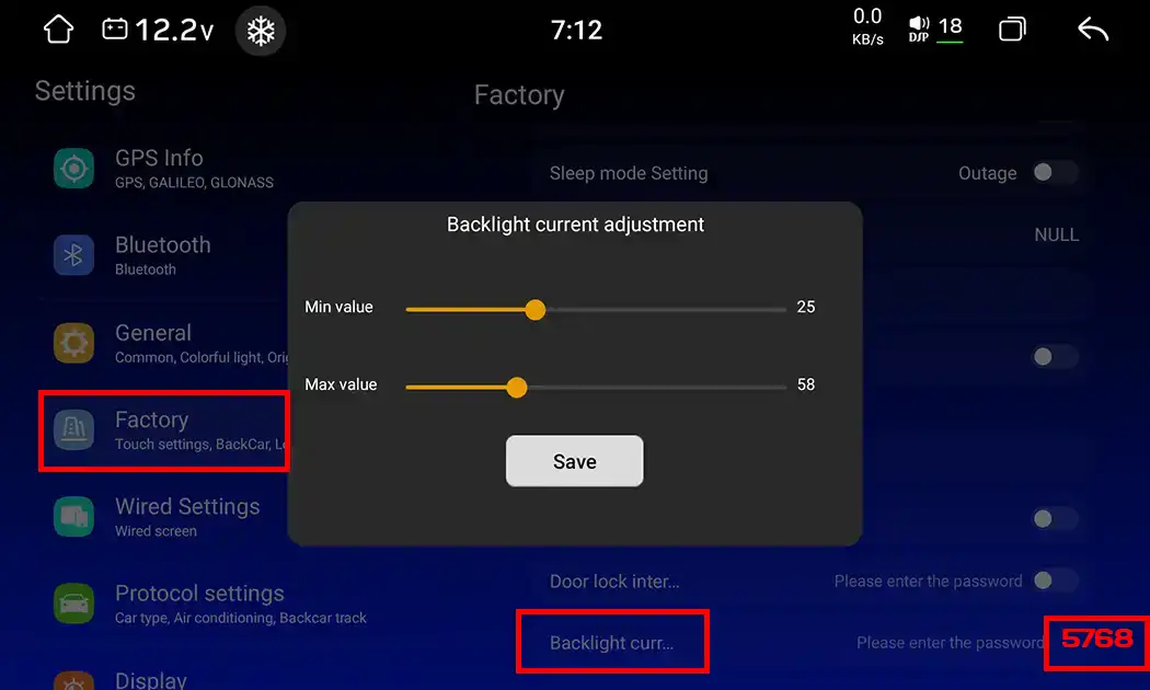 Reducing display brightness
